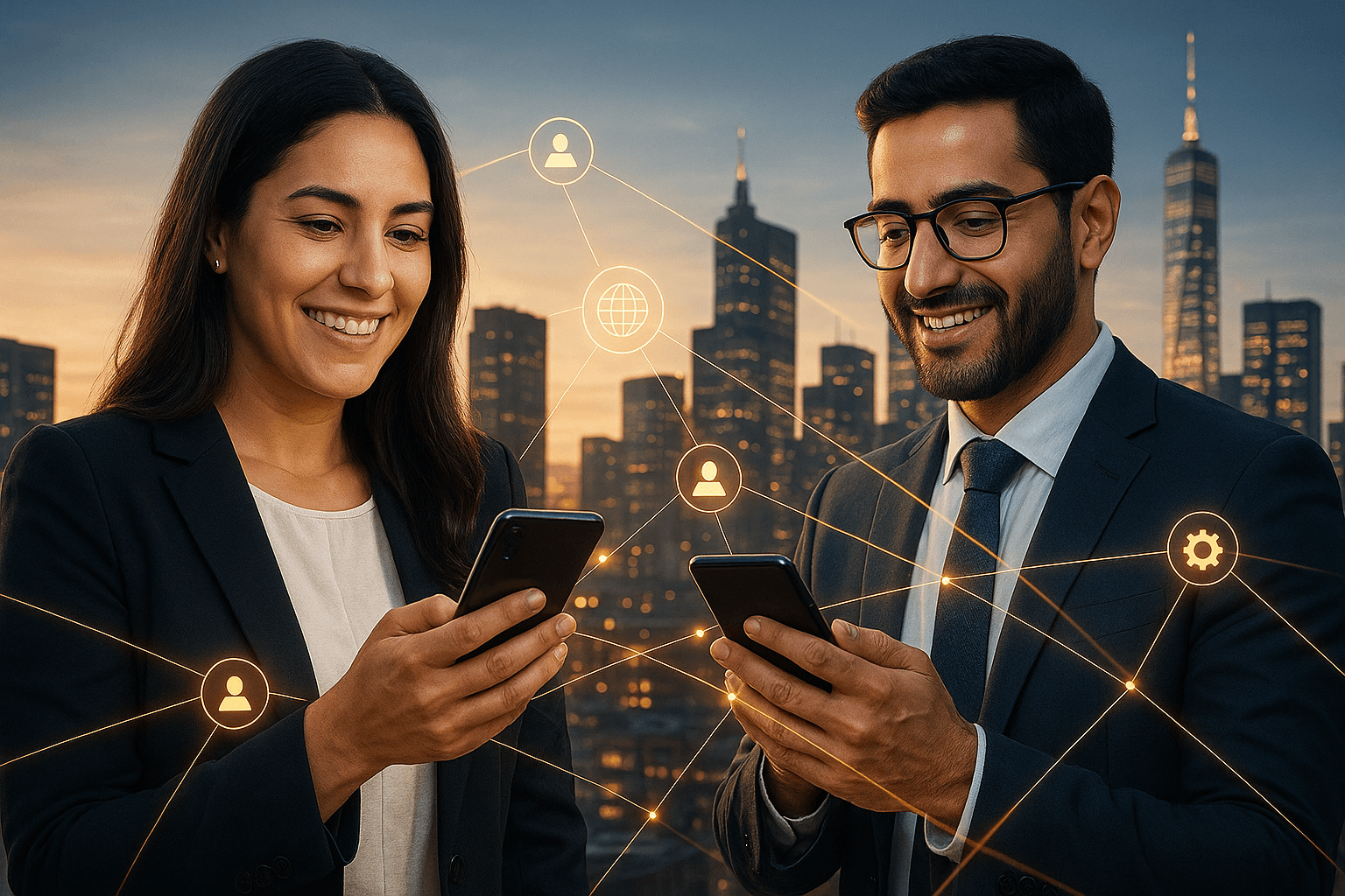 متخصصون من أوريكا تك يستخدمون أدوات رقمية مترابطة