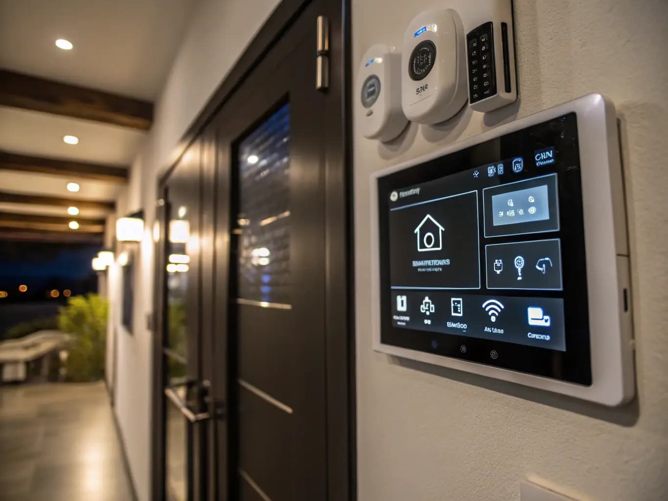 Embedded controls integrated into a smart environment
